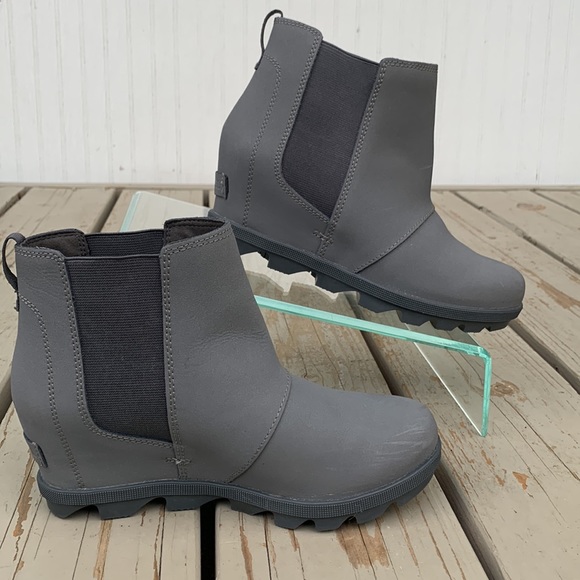 Sorel Joan of Arctic Chelsea size 4 EU35 gray - Picture 2 of 10